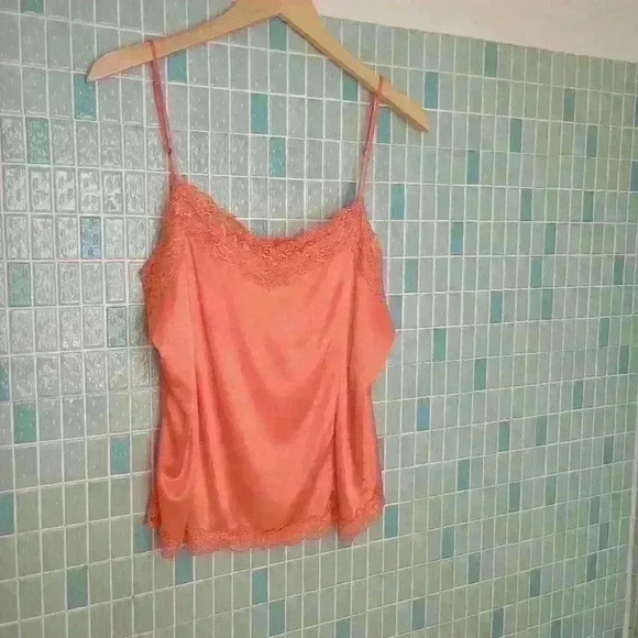 Worthington Lace Strap Cami Strap Top Orange - Picture 15 of 15